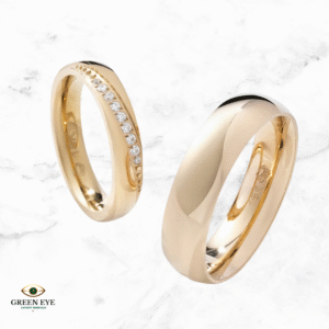 Argollas Bria ORO LAMINADO